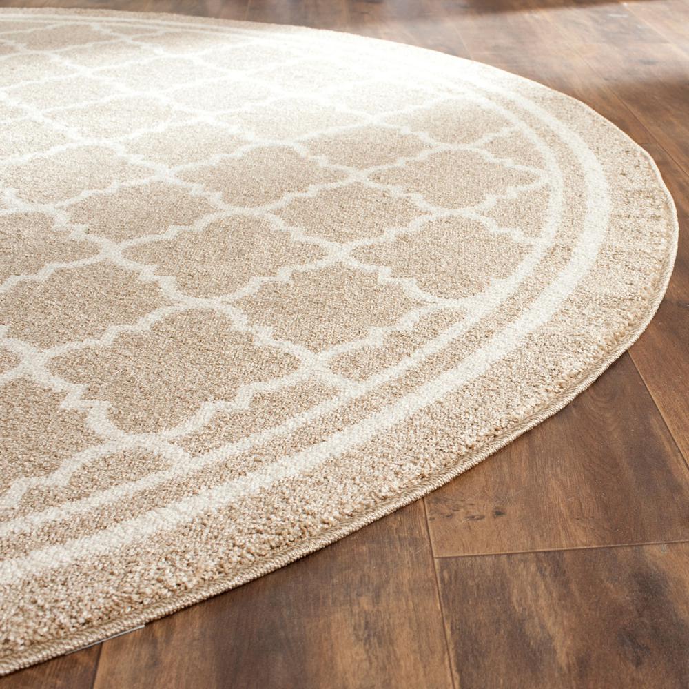 AMHERST, WHEAT / BEIGE, 5' X 5' Round, Area Rug, AMT422S-5R