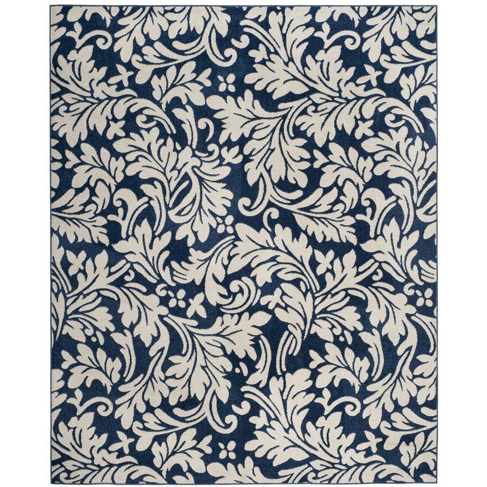AMHERST, NAVY / IVORY, 8' X 10', Area Rug, AMT425P-8