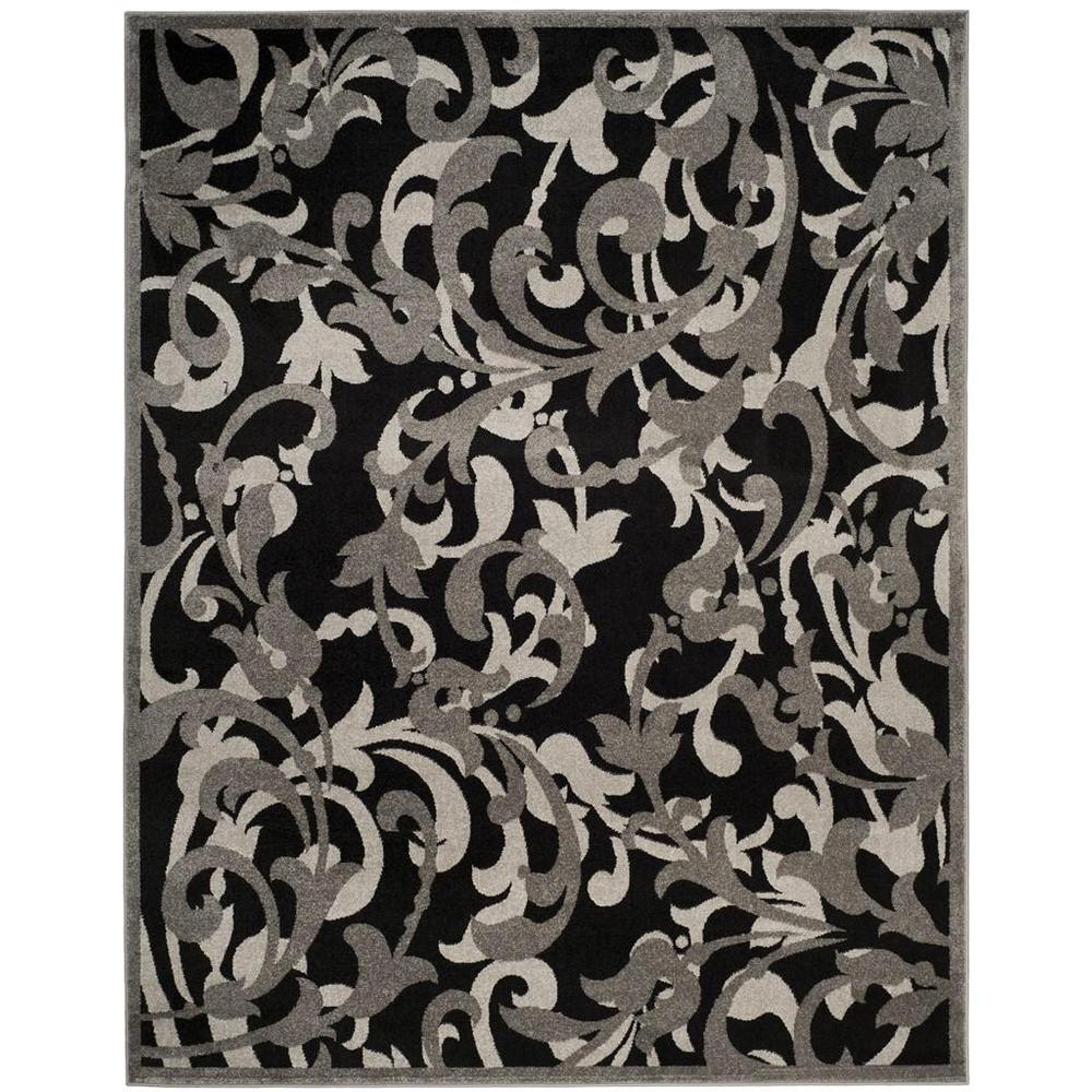 AMHERST, ANTHRACITE / LIGHT GREY, 8' X 10', Area Rug, AMT428G-8