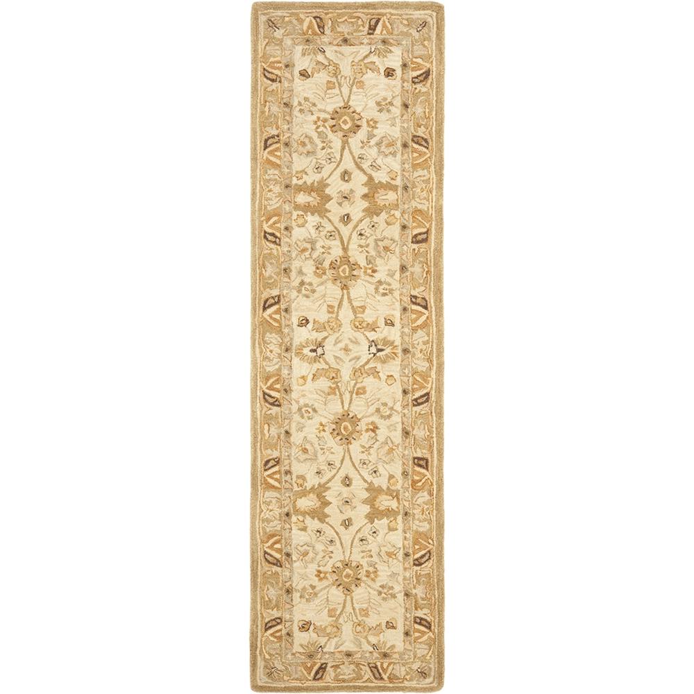 ANATOLIA, SILVER / LIGHT BROWN, 2'-3" X 10', Area Rug