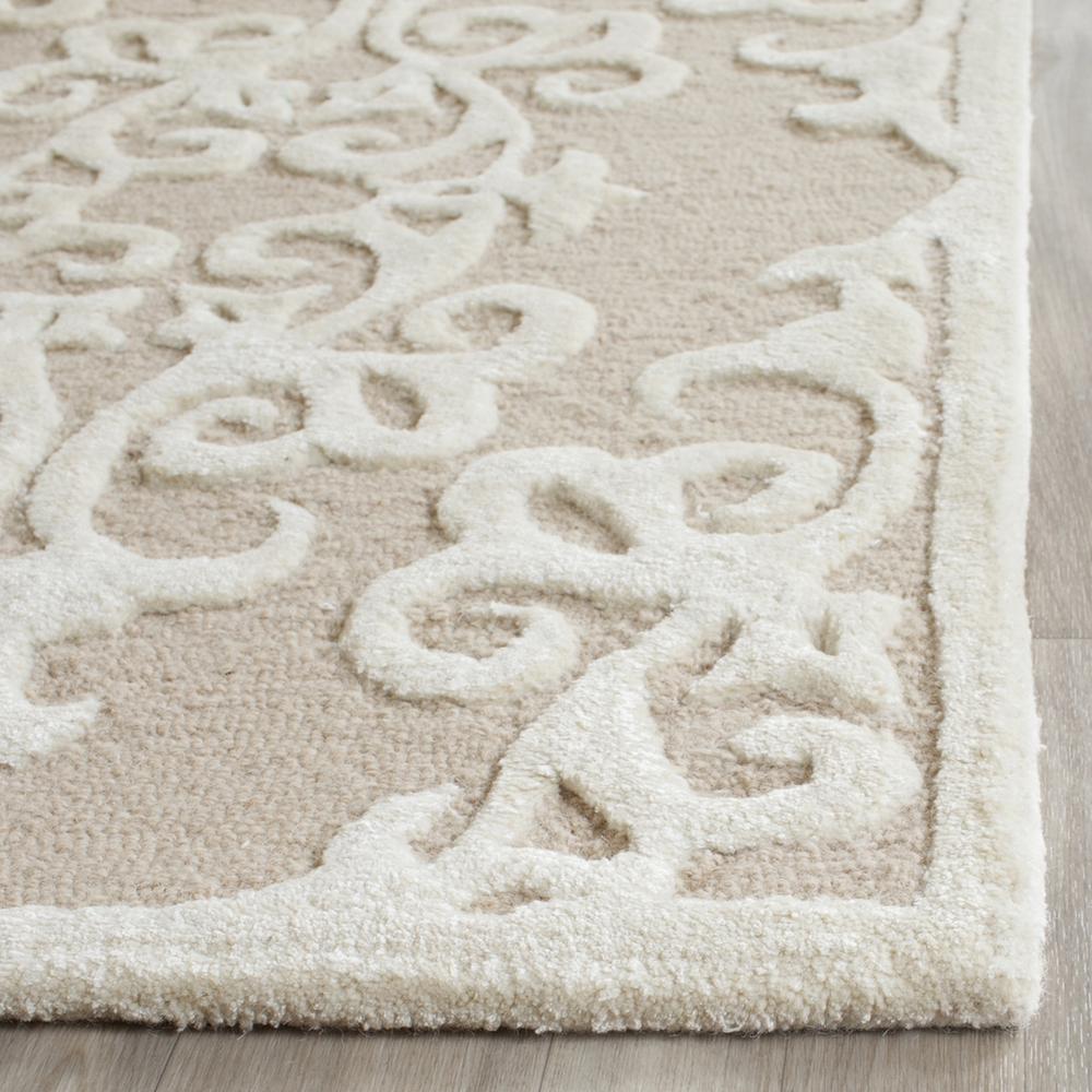 BELLA, SAND / IVORY, 2'-3" X 9', Area Rug