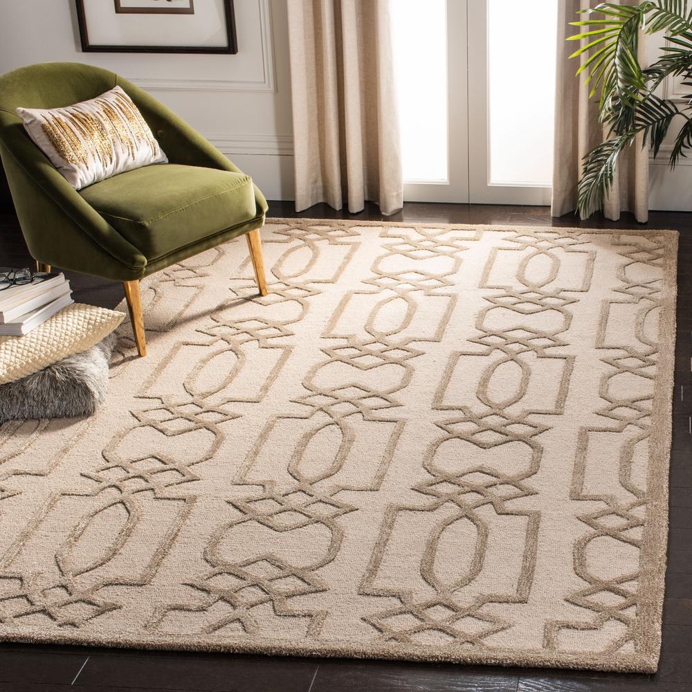 BELLA, SAND / BROWN, 6' X 9', Area Rug, BEL138A-6