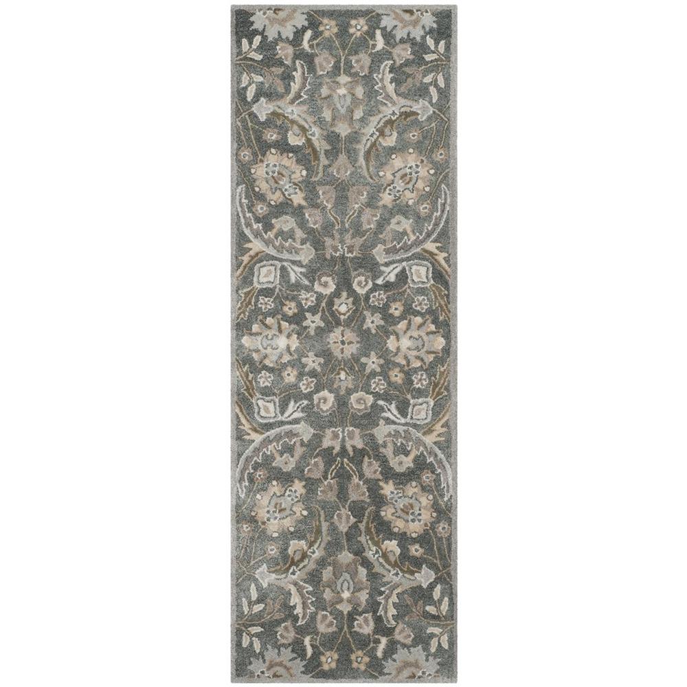 BELLA, GREY / MULTI, 2'-3" X 7', Area Rug, BEL923B-27