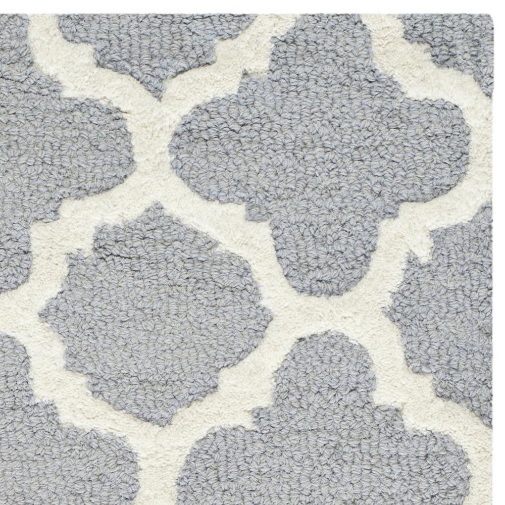 CAMBRIDGE, SILVER / IVORY, 2' X 3', Area Rug, CAM130D-2