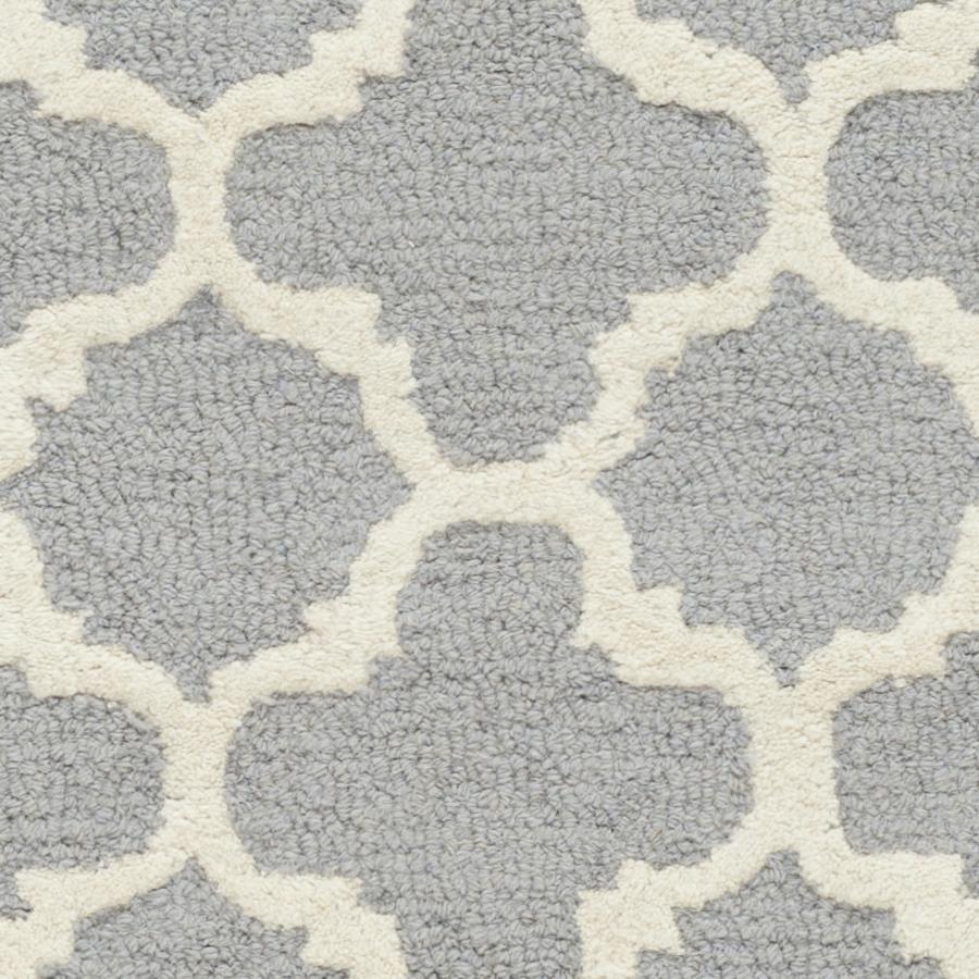 CAMBRIDGE, SILVER / IVORY, 2' X 3', Area Rug, CAM130D-2