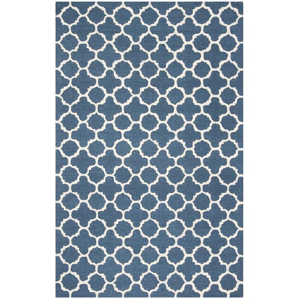 CAMBRIDGE, NAVY / IVORY, 5' X 8', Area Rug, CAM130G-5