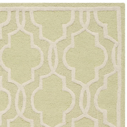 CAMBRIDGE, LIGHT GREEN / IVORY, 2' X 3', Area Rug, CAM131B-2