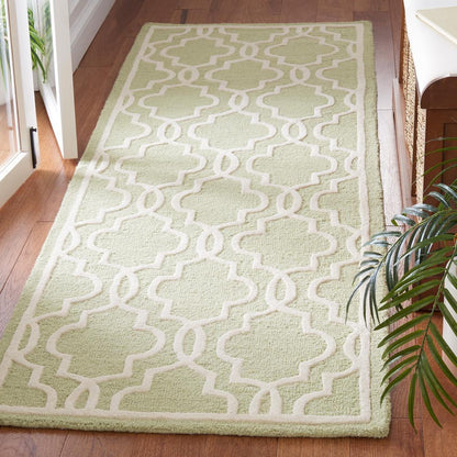CAMBRIDGE, LIGHT GREEN / IVORY, 2' X 3', Area Rug, CAM131B-2