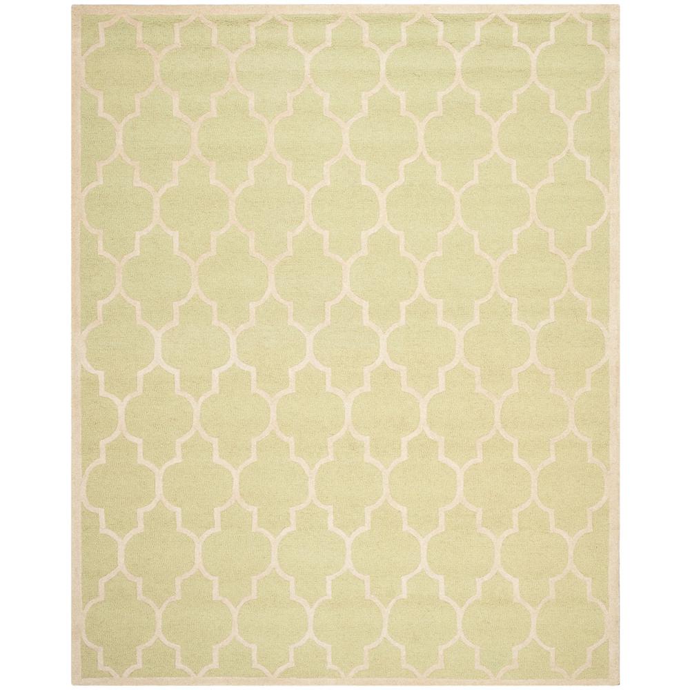 CAMBRIDGE, LIGHT GREEN / IVORY, 8' X 10', Area Rug, CAM134B-8