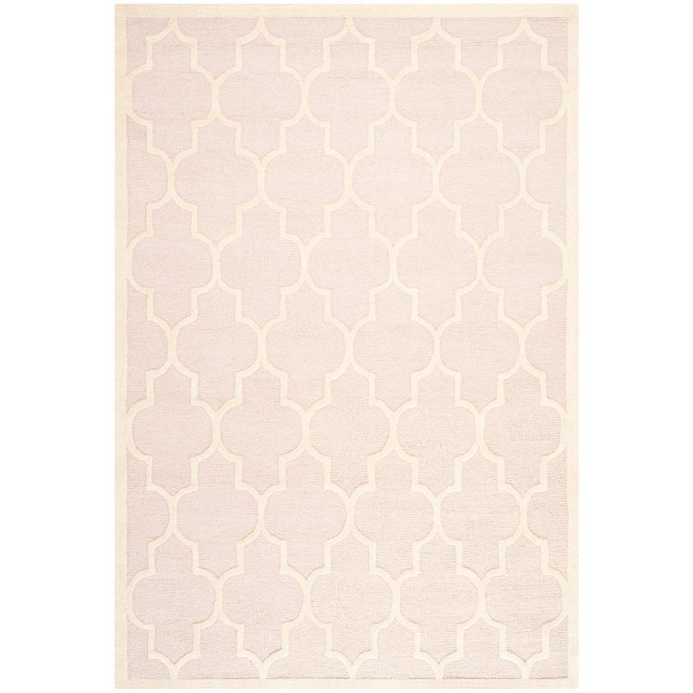 CAMBRIDGE, LIGHT PINK / IVORY, 6' X 9', Area Rug, CAM134M-6