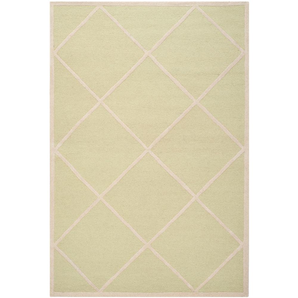 CAMBRIDGE, LIGHT GREEN / IVORY, 4' X 6', Area Rug, CAM136B-4