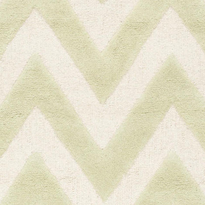 CAMBRIDGE, LIGHT GREEN / IVORY, 6' X 6' Square, Area Rug, CAM139B-6SQ
