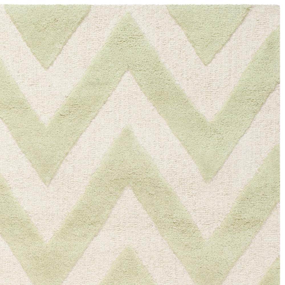 CAMBRIDGE, LIGHT GREEN / IVORY, 6' X 6' Square, Area Rug, CAM139B-6SQ