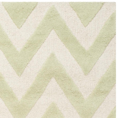 CAMBRIDGE, LIGHT GREEN / IVORY, 6' X 6' Square, Area Rug, CAM139B-6SQ