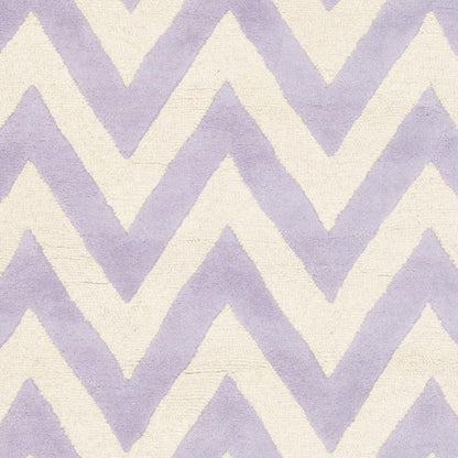 CAMBRIDGE, LAVANDER / IVORY, 6' X 9', Area Rug, CAM139C-6