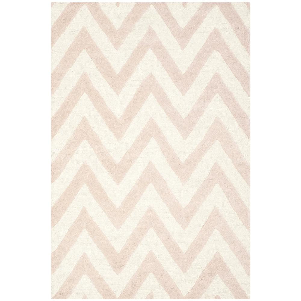 CAMBRIDGE, LIGHT PINK / IVORY, 4' X 6', Area Rug, CAM139M-4