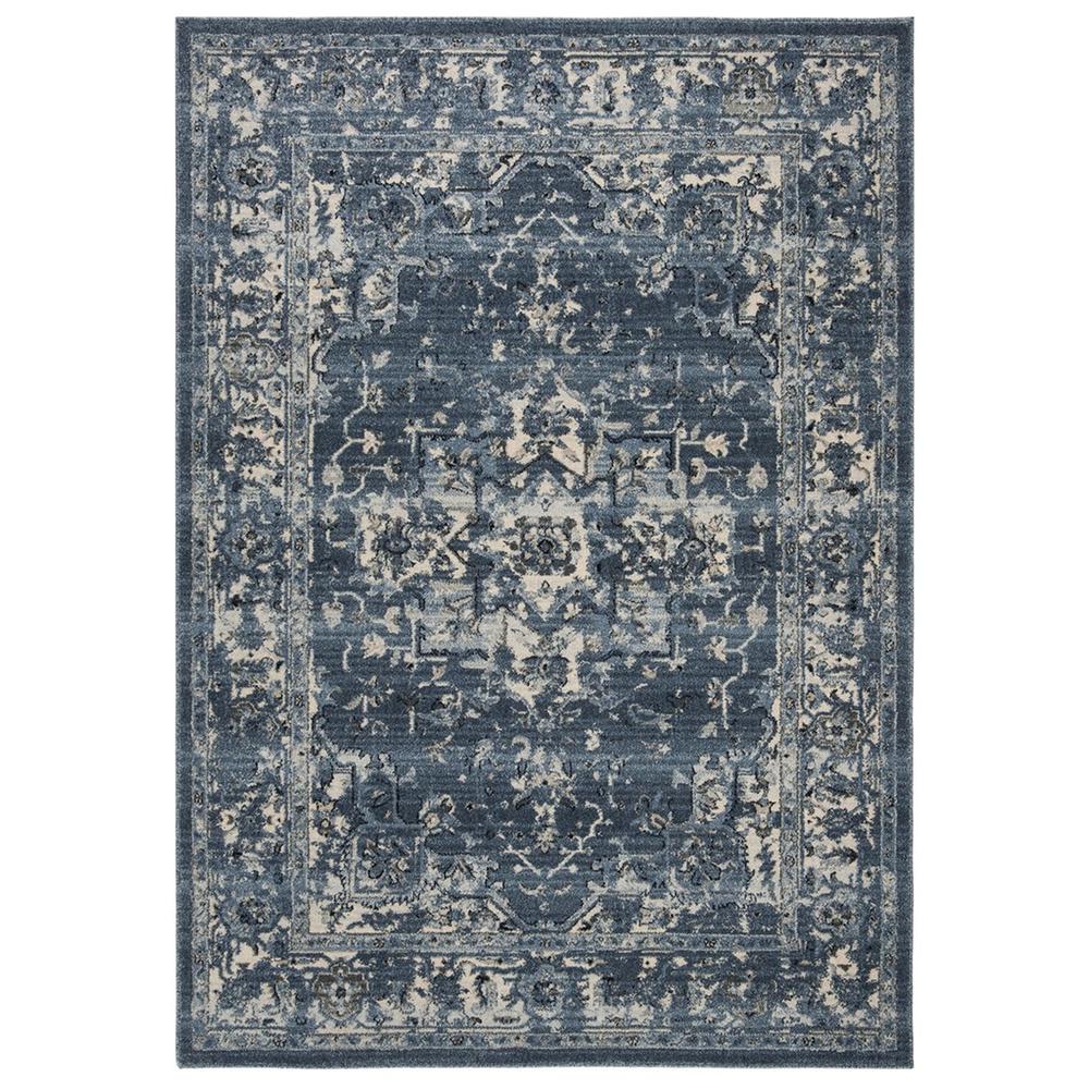 CHARLESTON, NAVY / CREME, 10' X 14', Area Rug, CHL411N-10
