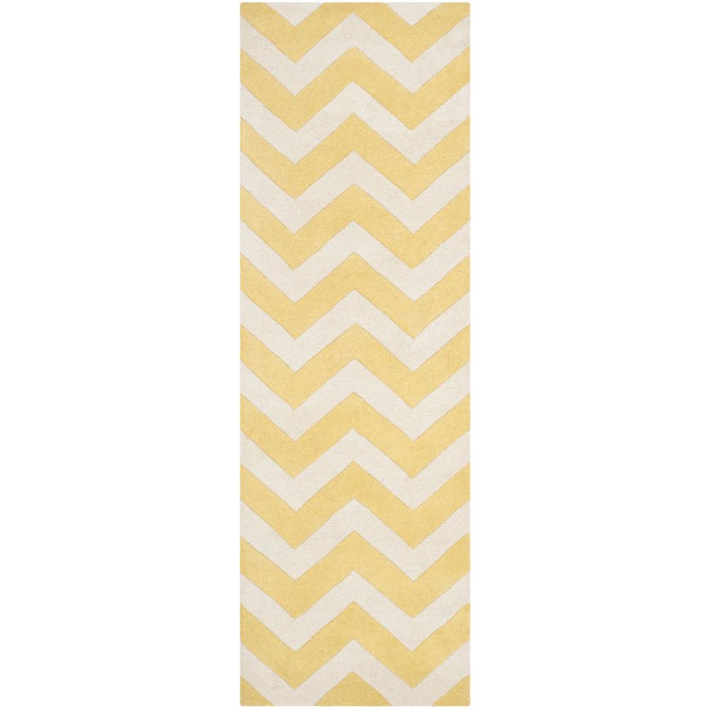 CHATHAM, LIGHT GOLD / IVORY, 2'-3" X 5', Area Rug, CHT715L-25