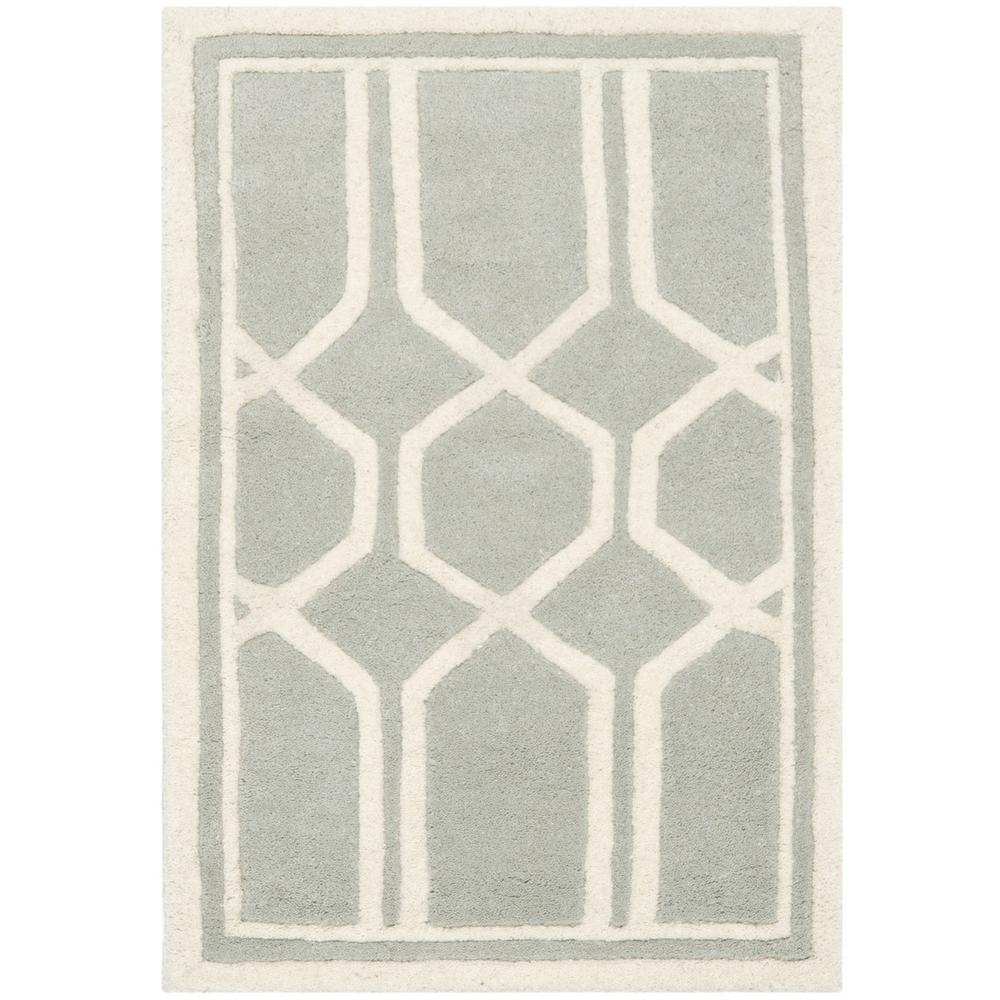 CHATHAM, GREY / IVORY, 2' X 3', Area Rug, CHT725E-2