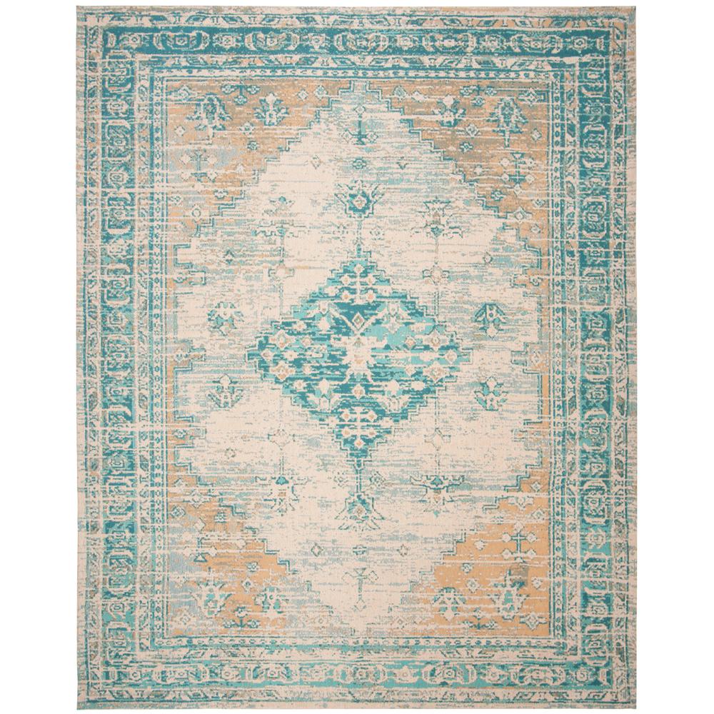 CLV-CLASSIC VINTAGE, AQUA, 8' X 10', Area Rug, CLV113J-8