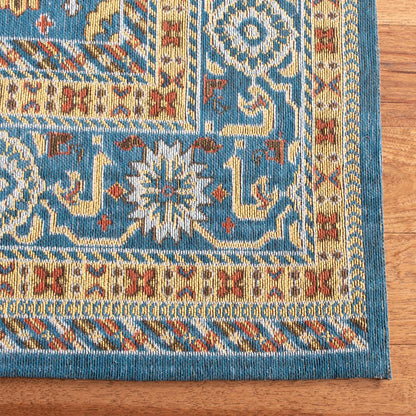 CLV-CLASSIC VINTAGE, BLUE / GOLD, 5' X 8', Area Rug