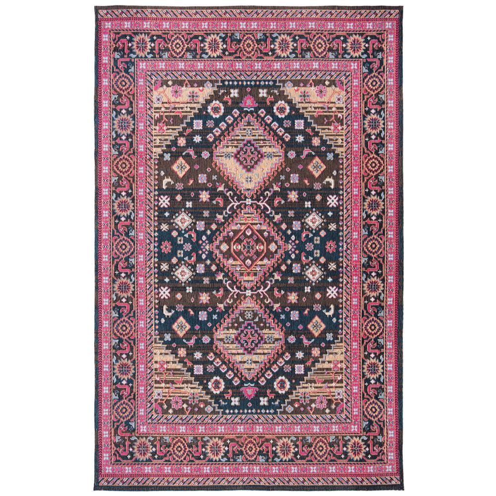 CLV-CLASSIC VINTAGE, NAVY / PINK, 5' X 8', Area Rug