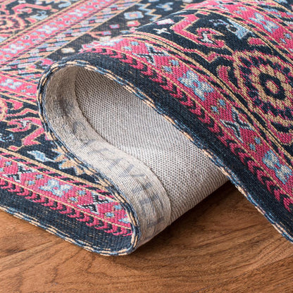 CLV-CLASSIC VINTAGE, NAVY / PINK, 5' X 8', Area Rug