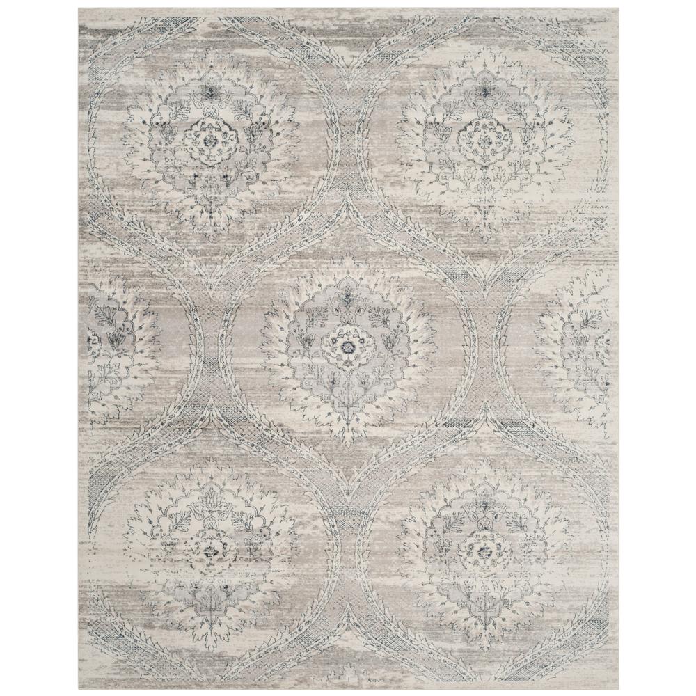 CARNEGIE, LIGHT GREY / CREAM, 8' X 10', Area Rug, CNG626A-8