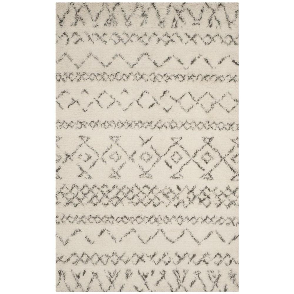 CASABLANCA, IVORY / GREY, 5' X 8', Area Rug, CSB827B-5
