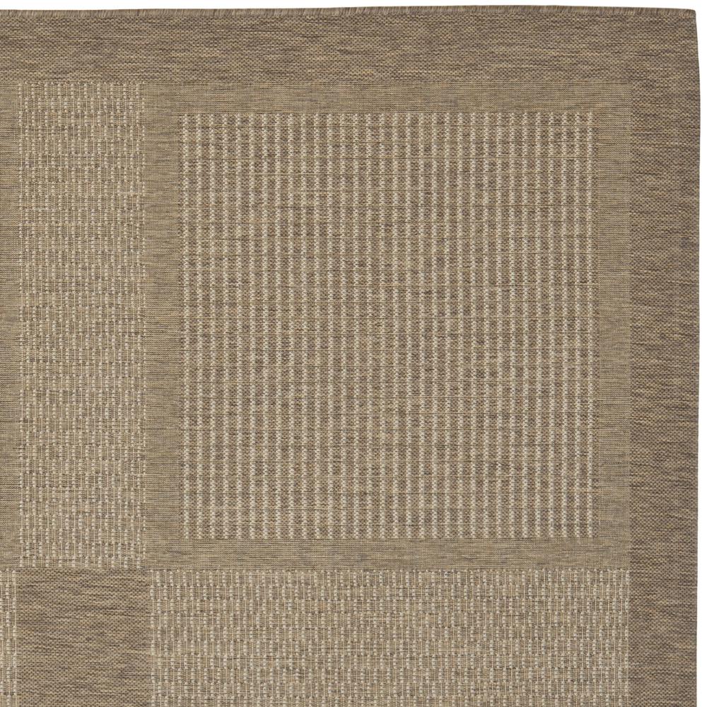 COURTYARD, BROWN / NATURAL, 6'-7" X 6'-7" Square, Area Rug, CY1928-3009-7SQ
