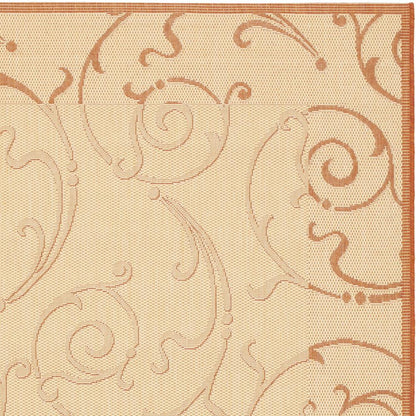 COURTYARD, NATURAL / TERRA, 5'-3" X 7'-7", Area Rug, CY2665-3201-5