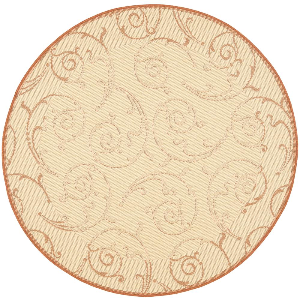 COURTYARD, NATURAL / TERRA, 5'-3" X 7'-7", Area Rug, CY2665-3201-5