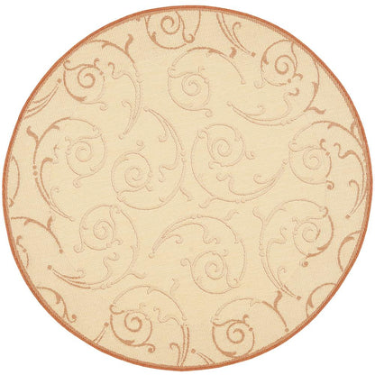 COURTYARD, NATURAL / TERRA, 5'-3" X 7'-7", Area Rug, CY2665-3201-5