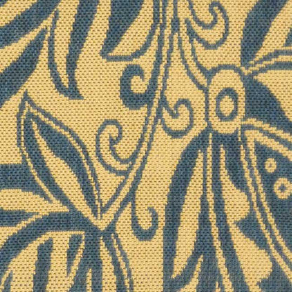 COURTYARD, NATURAL / BLUE, 2'-3" X 6'-7", Area Rug, CY2961-3101-27