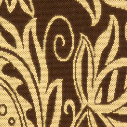 COURTYARD, CHOCOLATE / NATURAL, 2'-3" X 6'-7", Area Rug, CY2961-3409-27