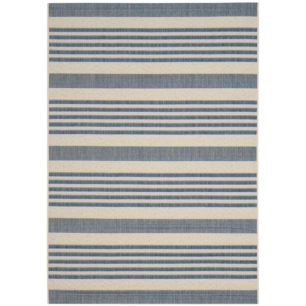 COURTYARD, BEIGE / BLUE, 4' X 5'-7", Area Rug, CY6062-233-4