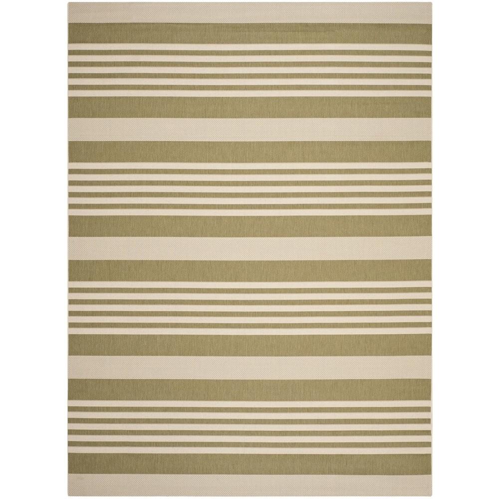 COURTYARD, GREEN / BEIGE, 8' X 11', Area Rug, CY6062-244-8
