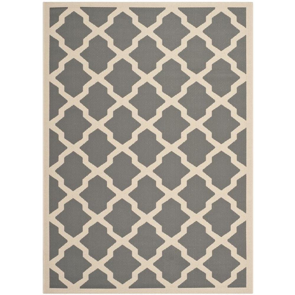 COURTYARD, ANTHRACITE / BEIGE, 4' X 5'-7", Area Rug, CY6903-246-4