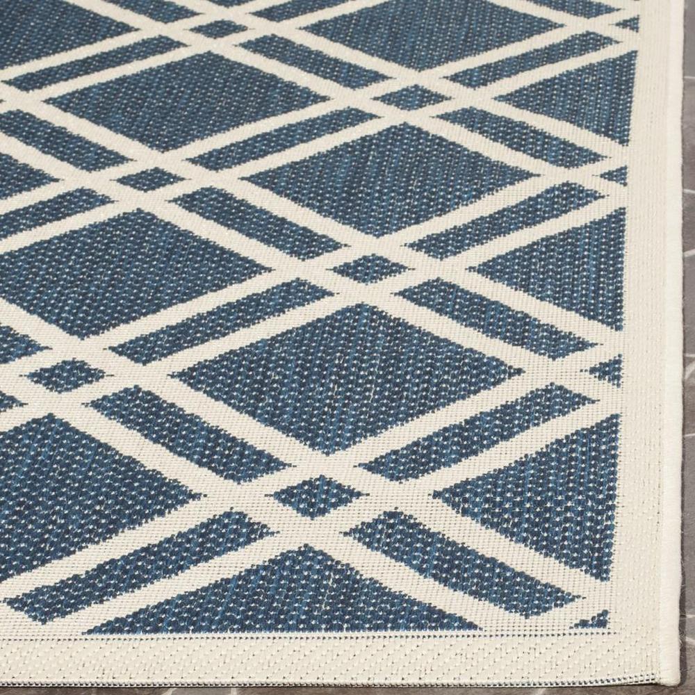 COURTYARD, NAVY / BEIGE, 4' X 5'-7", Area Rug, CY6923-268-4