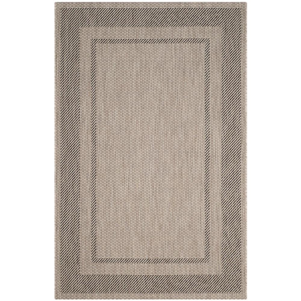 COURTYARD, BEIGE / BLACK, 2' X 3'-7", Area Rug, CY8477-36612-2