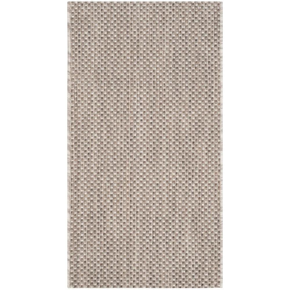 COURTYARD, BEIGE / BROWN, 2' X 3'-7", Area Rug, CY8521-36312-2
