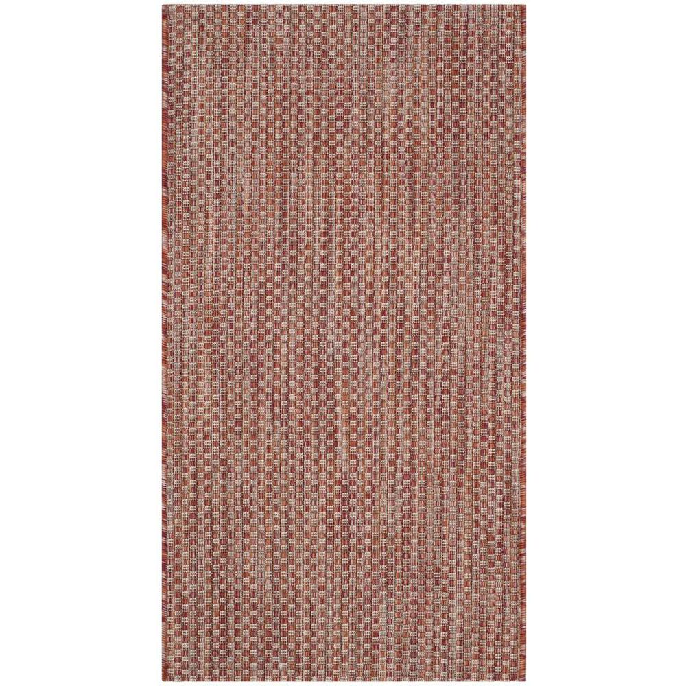 COURTYARD, RED / BEIGE, 2' X 3'-7", Area Rug, CY8521-36521-2