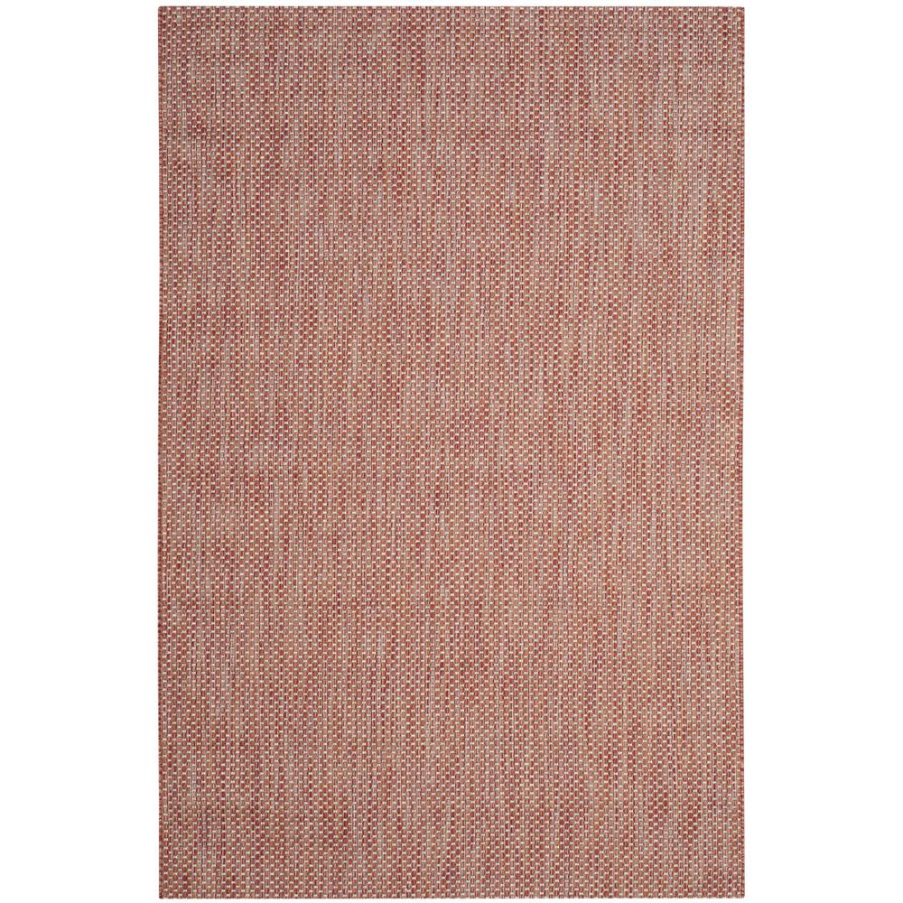 COURTYARD, RED / BEIGE, 5'-3" X 7'-7", Area Rug, CY8521-36521-5