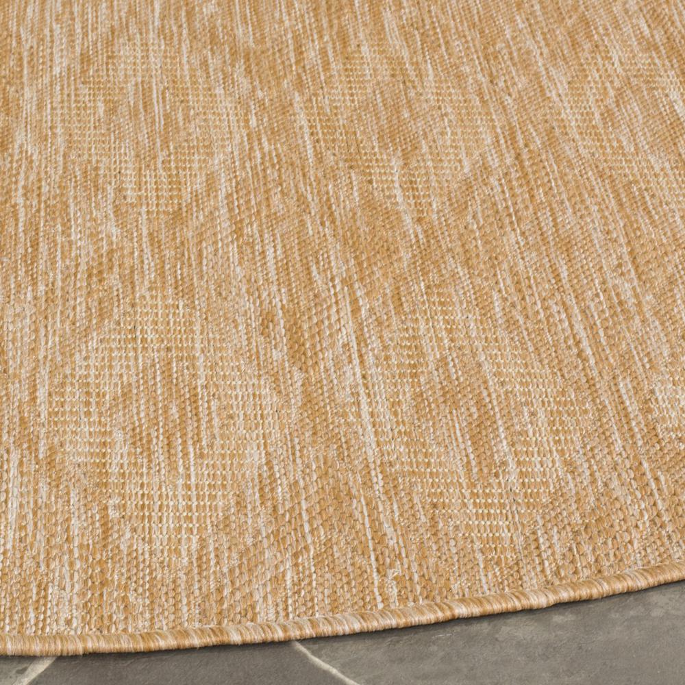 COURTYARD, NATURAL / NATURAL, 5'-3" X 5'-3" Round, Area Rug