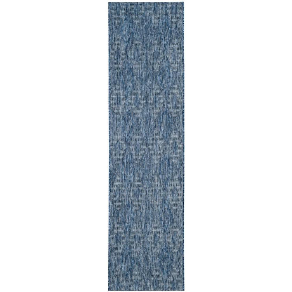 COURTYARD, NAVY / NAVY, 2'-3" X 8', Area Rug, CY8522-36822-28