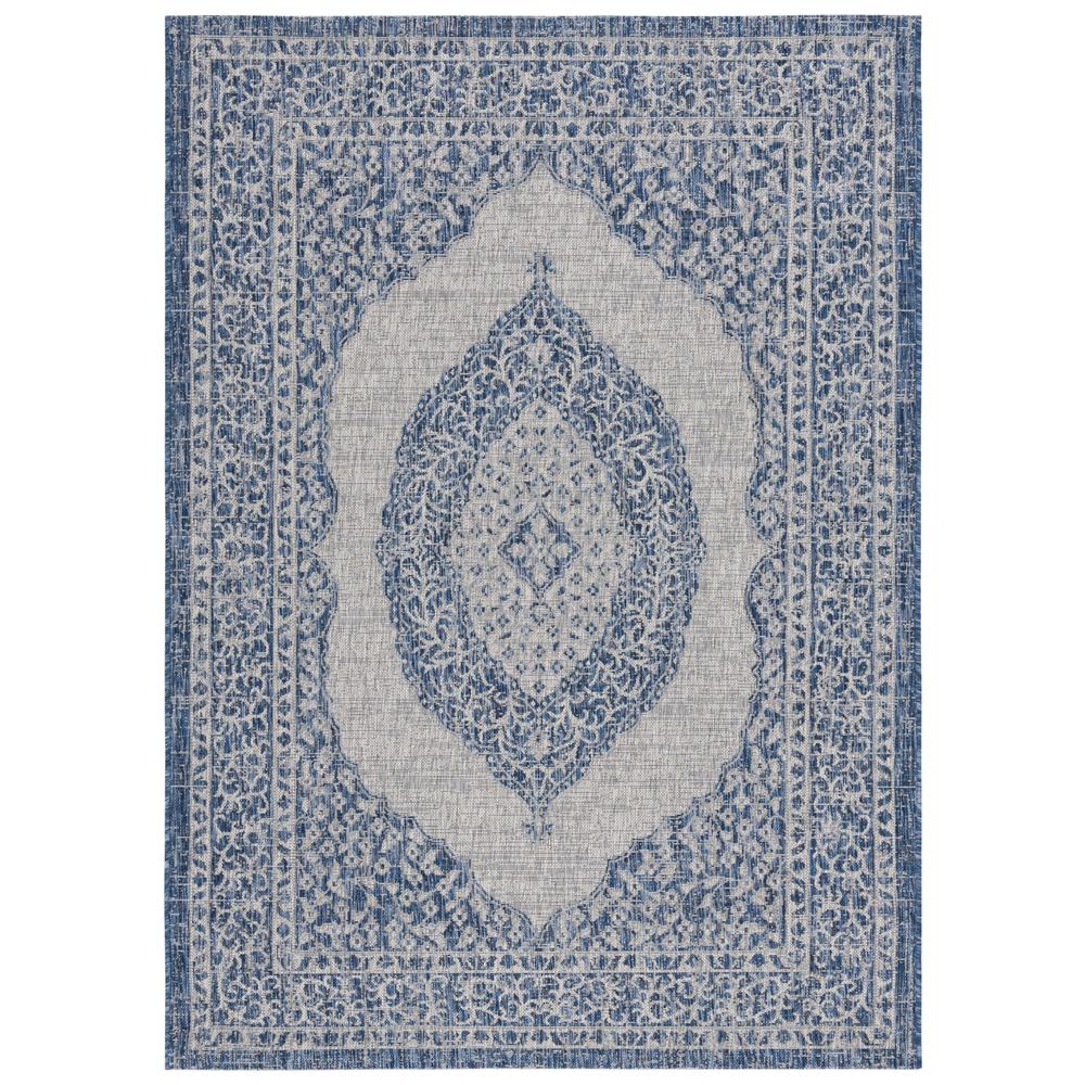 COURTYARD, LIGHT GREY / BLUE, 2' X 3'-7", Area Rug, CY8751-36812-2