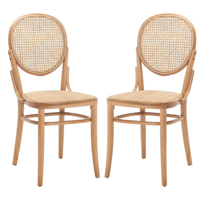 Sonia Cane Dining Chair, Natural