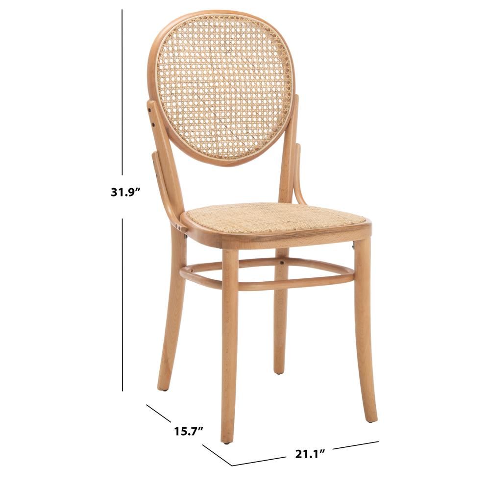Sonia Cane Dining Chair, Natural