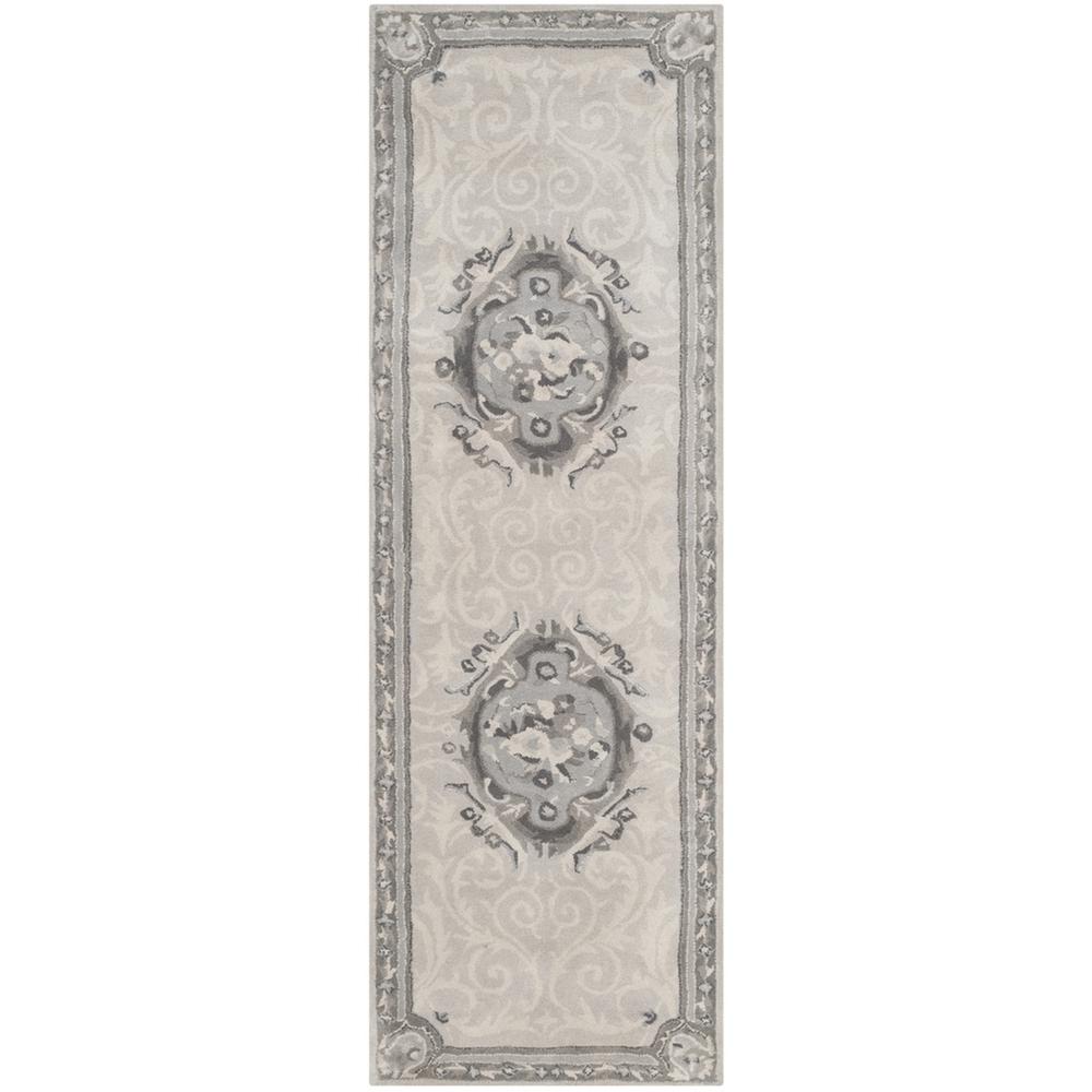 EMPIRE, BEIGE / LIGHT GREY, 2'-6" X 8', Area Rug