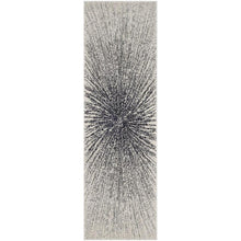 EVOKE, BLACK / IVORY, 2'-2" X 7', Area Rug